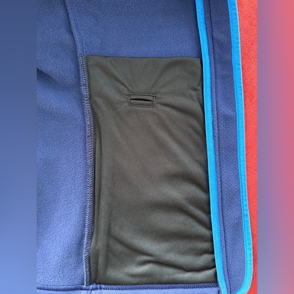 L.L. Bean ProStretch Fleece Vest.  Blue ~ Sappi Paper Logo - Picture 7 of 11